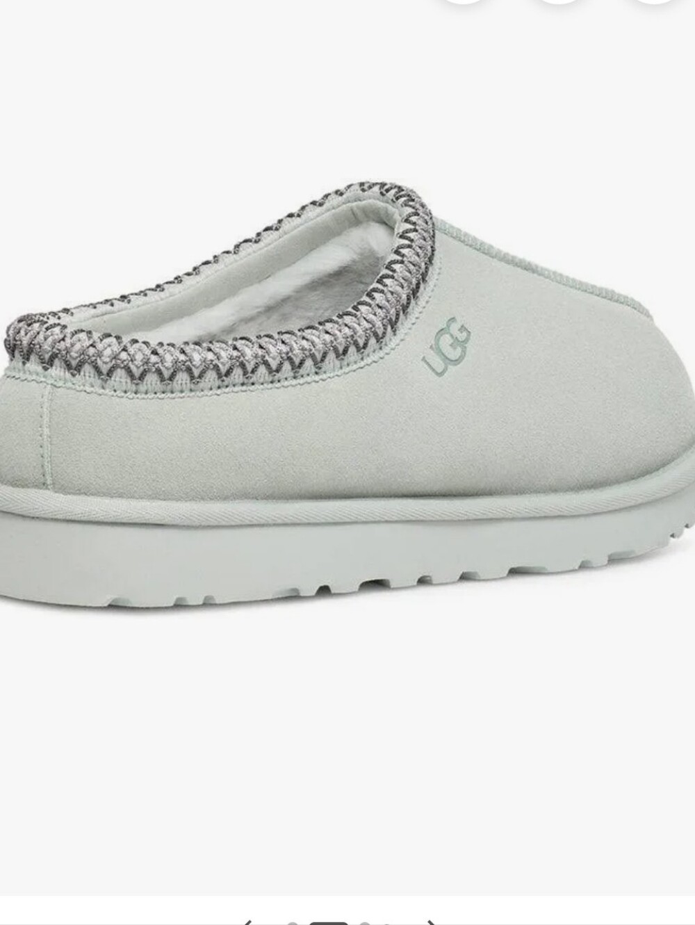 UGG Tasman Slip-on Slippers In Goose Color Size M/7 W/8.5